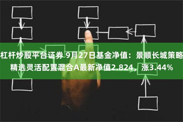 杠杆炒股平台证券 9月27日基金净值：景顺长城策略精选灵活配置混合A最新净值2.824，涨3.44%