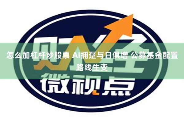 怎么加杠杆炒股票 AI拥趸与日俱增 公募基金配置路线生变