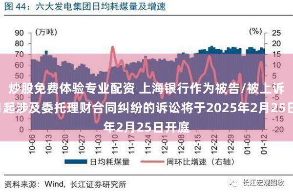 炒股免费体验专业配资 上海银行作为被告/被上诉人的1起涉及委托理财合同纠纷的诉讼将于2025年2月25日开庭